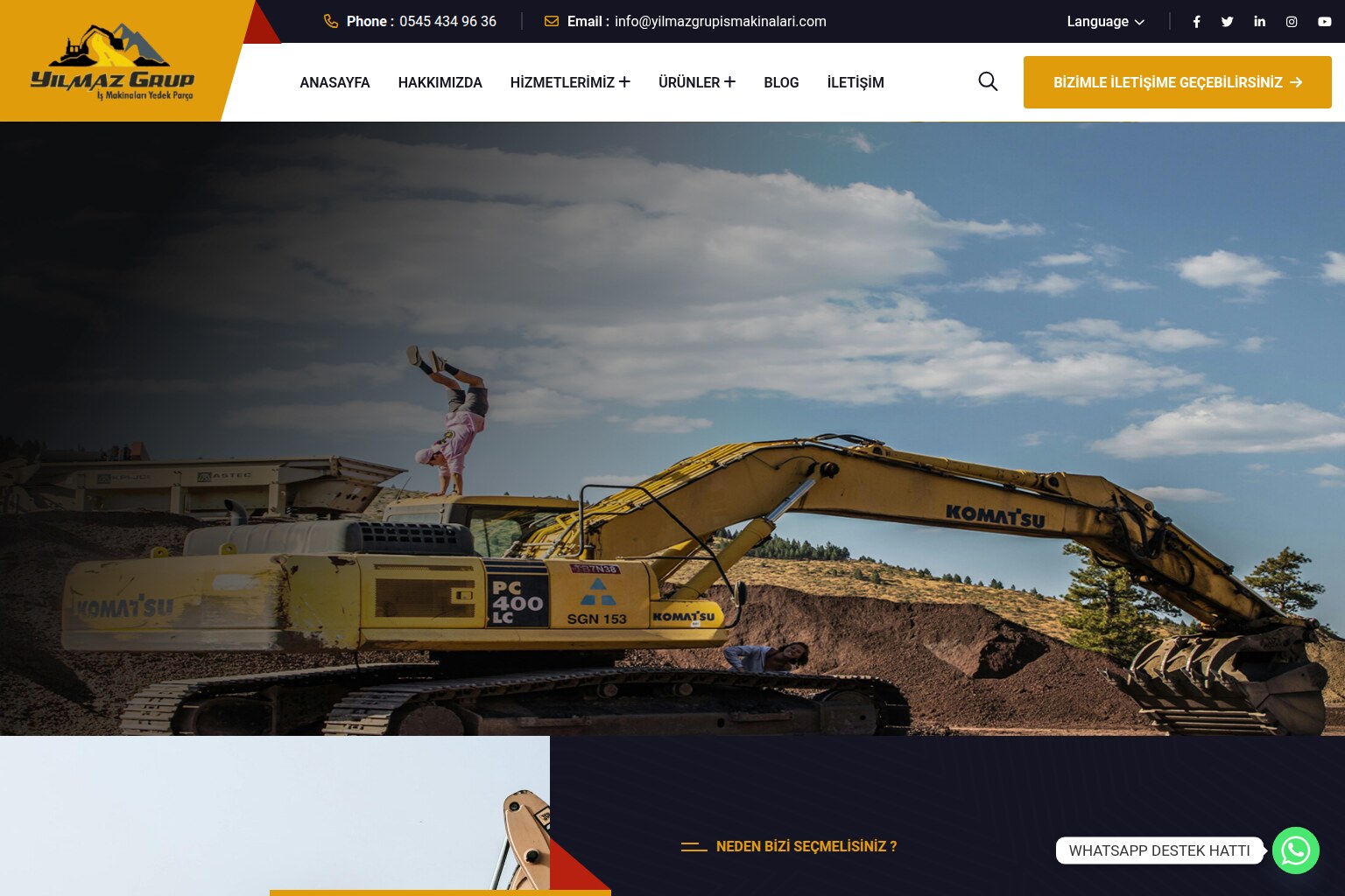 Yılmaz Grup İş Makineleri